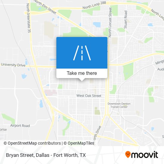 Bryan Street map