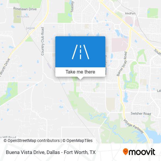 Mapa de Buena Vista Drive