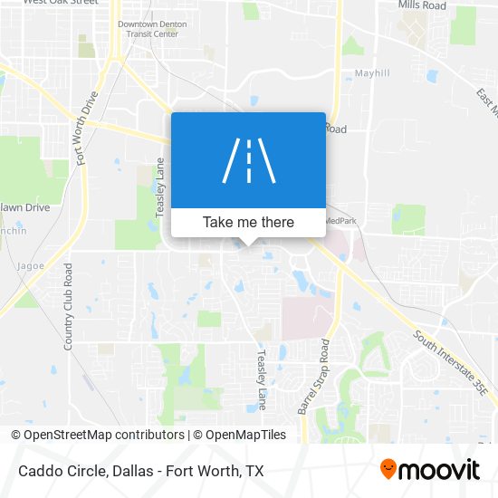 Caddo Circle map