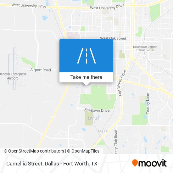 Camellia Street map