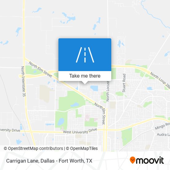 Carrigan Lane map