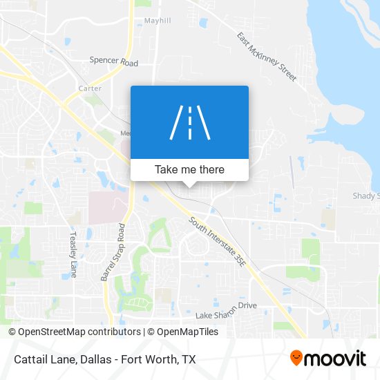 Mapa de Cattail Lane