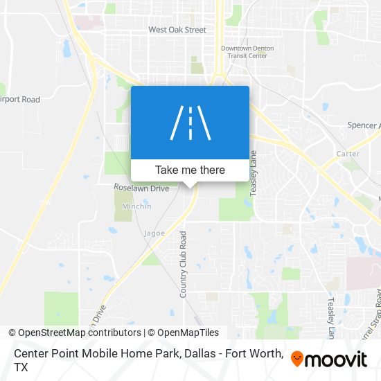 Center Point Mobile Home Park map