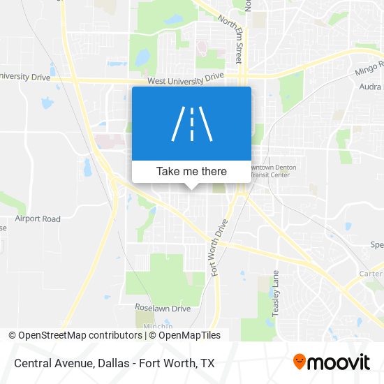 Mapa de Central Avenue