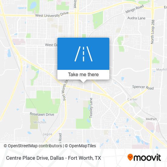 Mapa de Centre Place Drive