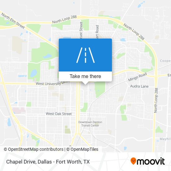 Chapel Drive map