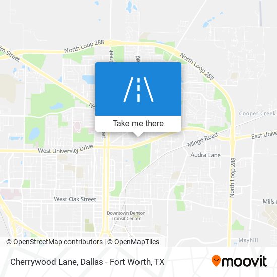Cherrywood Lane map