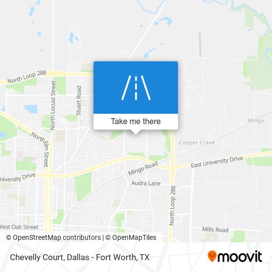Mapa de Chevelly Court