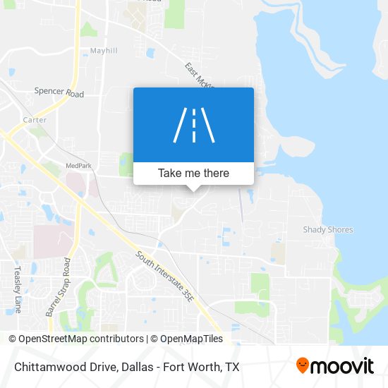 Mapa de Chittamwood Drive