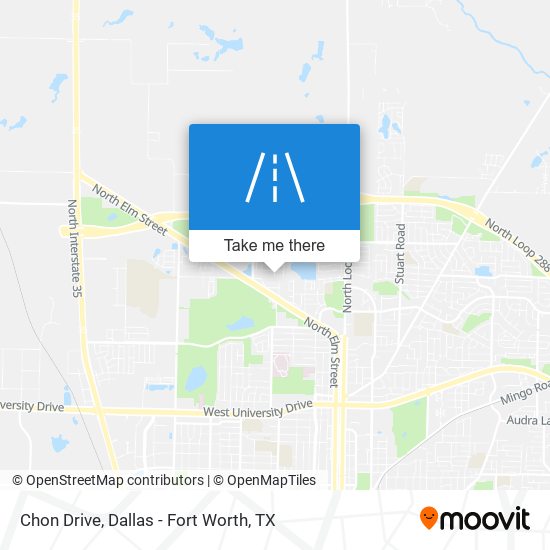Chon Drive map