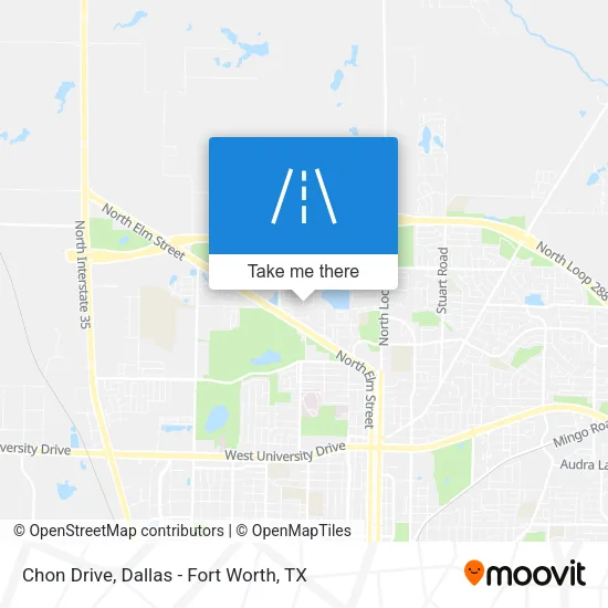 Chon Drive map