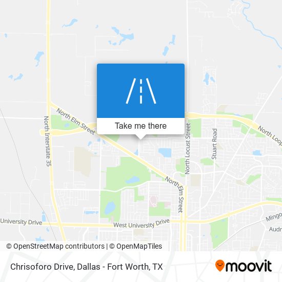 Chrisoforo Drive map