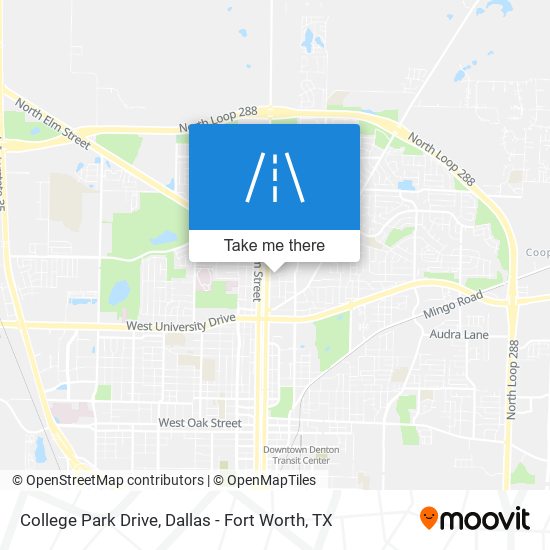 Mapa de College Park Drive
