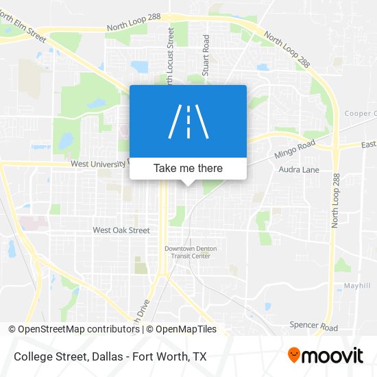 College Street map