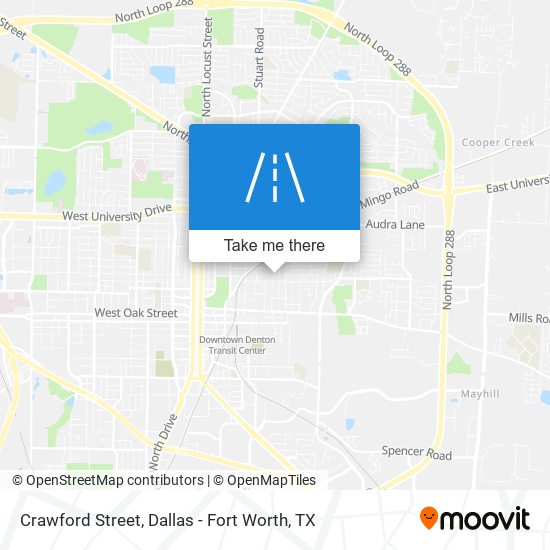 Crawford Street map