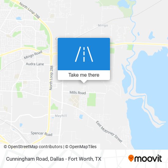 Cunningham Road map