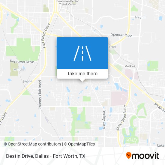 Destin Drive map