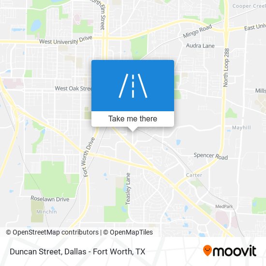 Mapa de Duncan Street