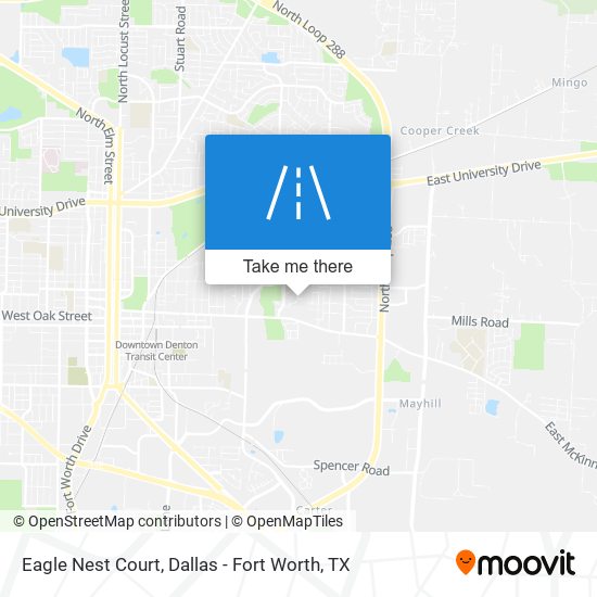 Eagle Nest Court map