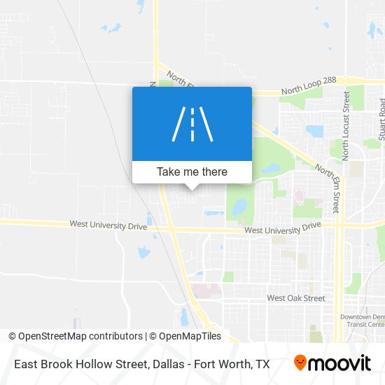 Mapa de East Brook Hollow Street