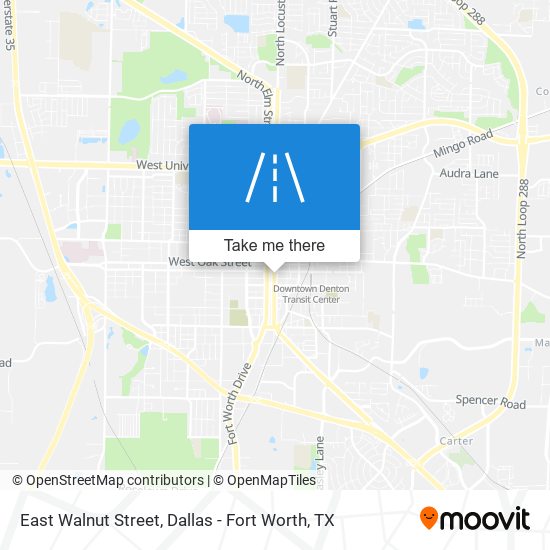 Mapa de East Walnut Street