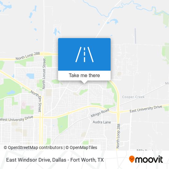 East Windsor Drive map