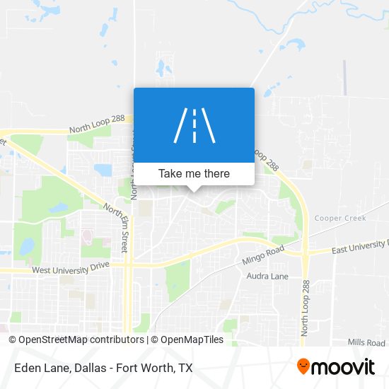 Mapa de Eden Lane