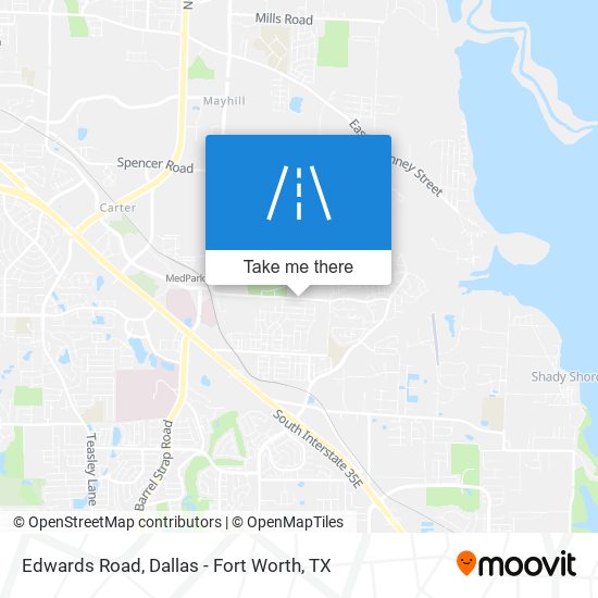 Edwards Road map