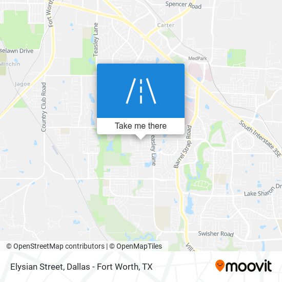 Elysian Street map