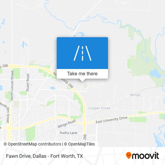 Mapa de Fawn Drive