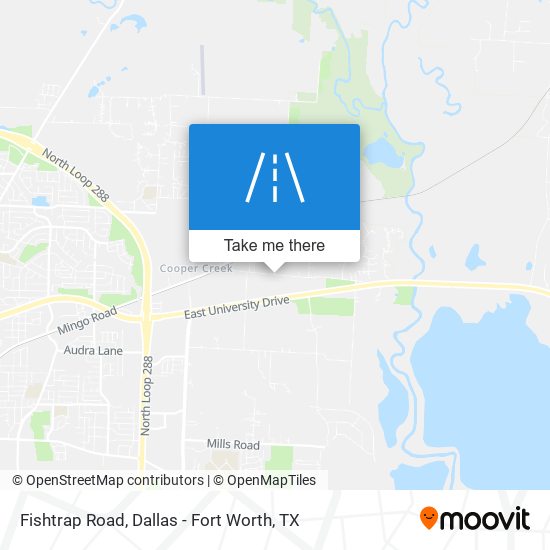 Mapa de Fishtrap Road