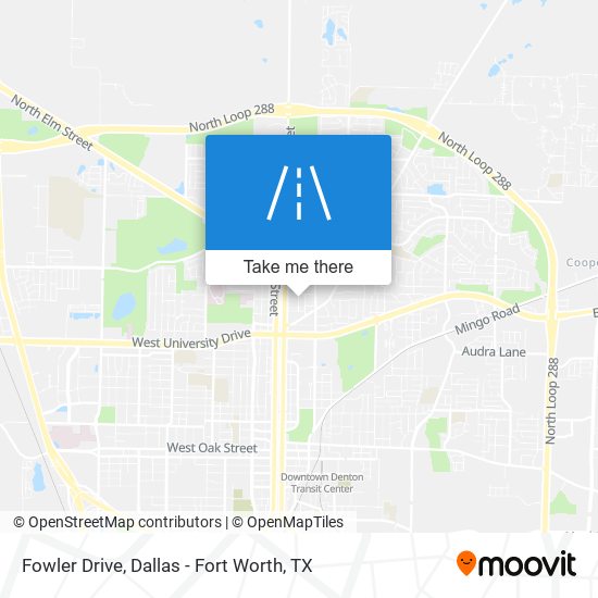 Fowler Drive map