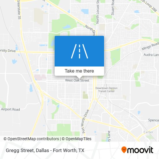 Mapa de Gregg Street