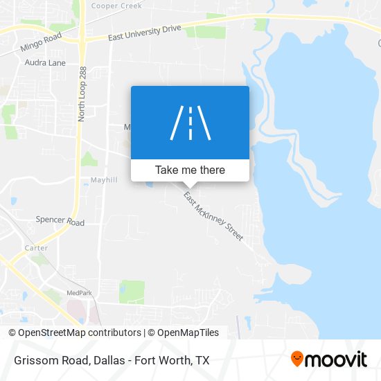 Grissom Road map