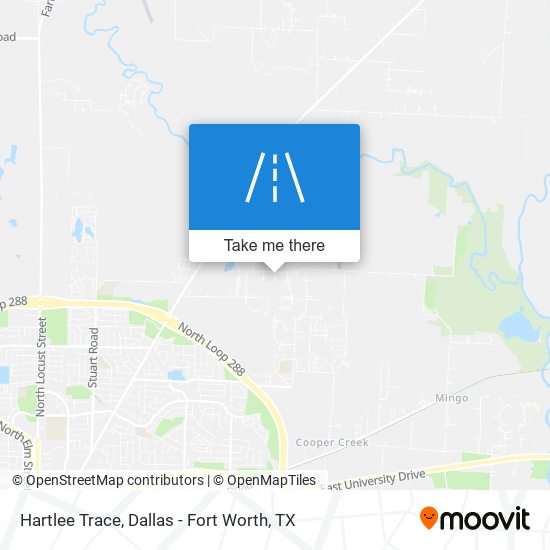 Hartlee Trace map