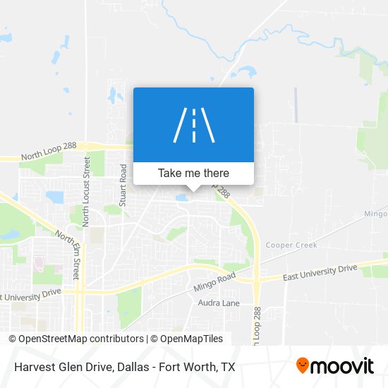 Harvest Glen Drive map