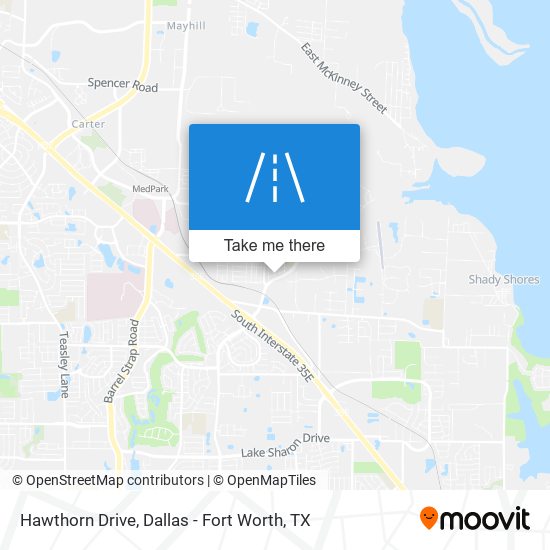 Hawthorn Drive map
