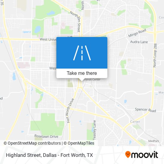 Highland Street map