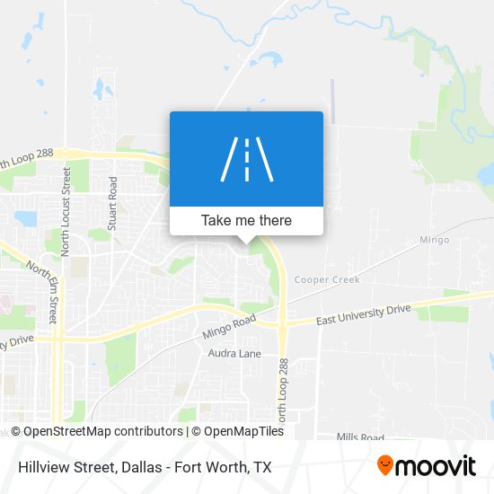 Mapa de Hillview Street