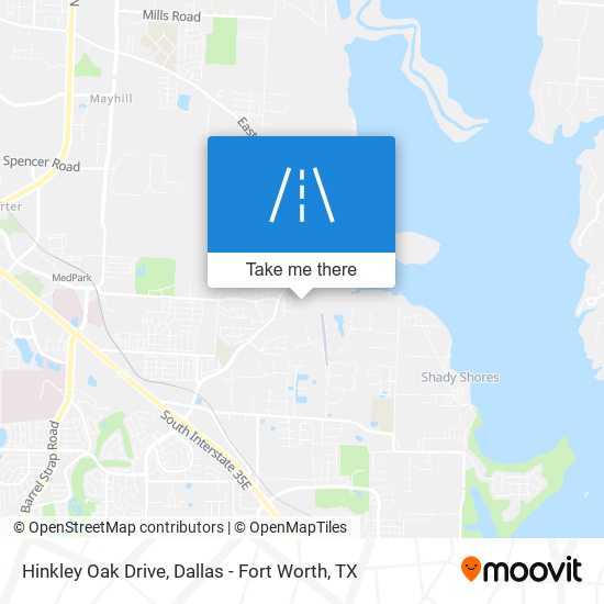 Hinkley Oak Drive map