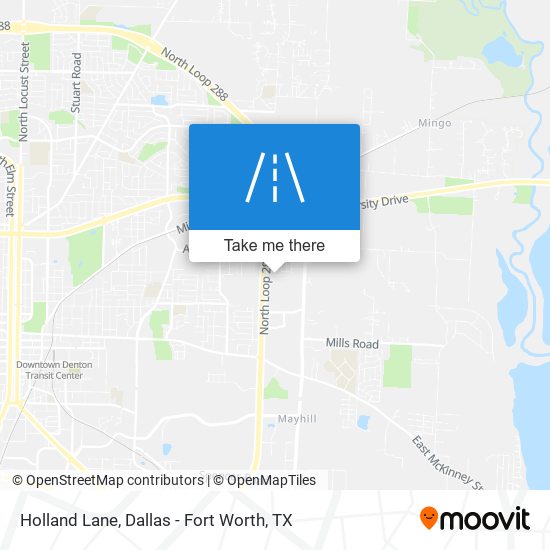 Mapa de Holland Lane