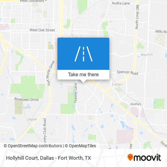 Mapa de Hollyhill Court