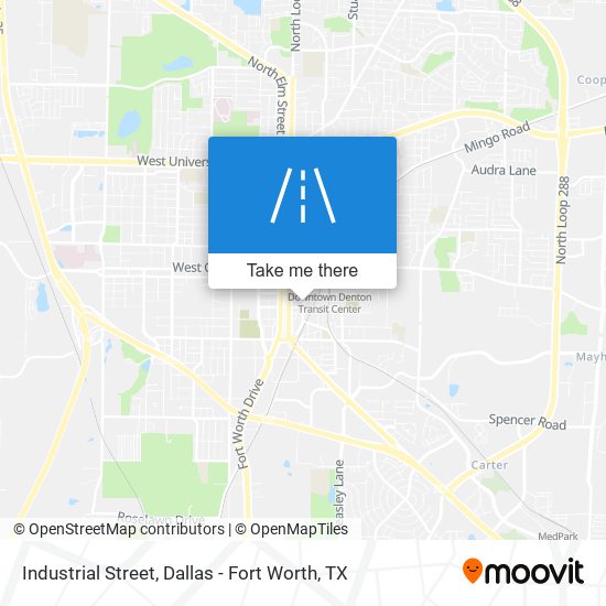 Industrial Street map