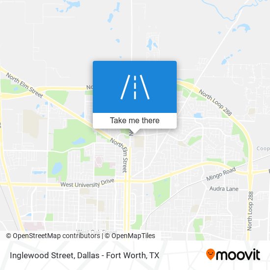Mapa de Inglewood Street