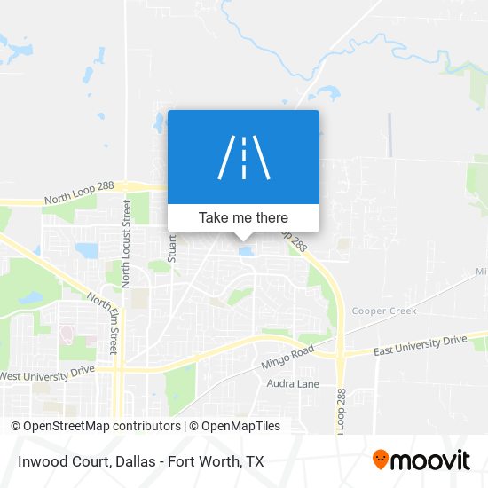 Inwood Court map