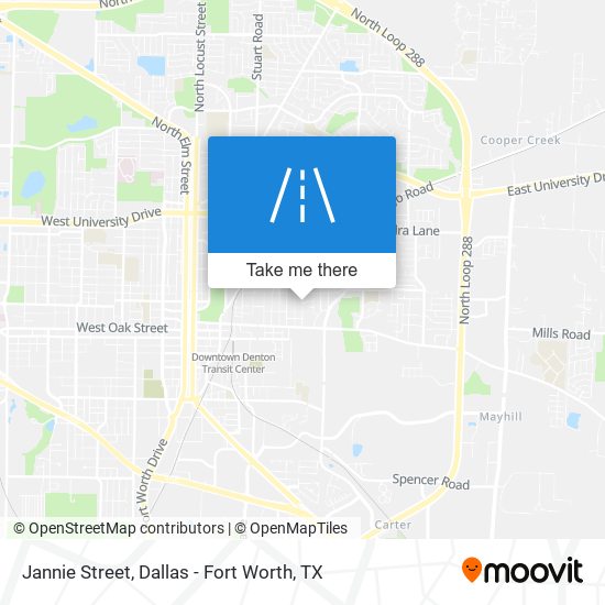 Jannie Street map