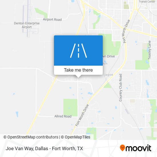 Joe Van Way map