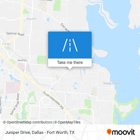 Juniper Drive map