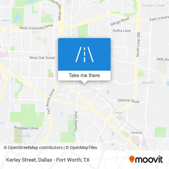 Kerley Street map