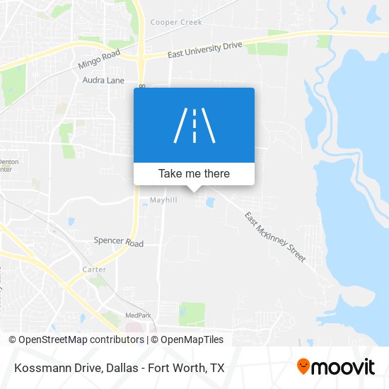 Mapa de Kossmann Drive